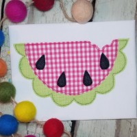 Watermelon Machine Applique Design